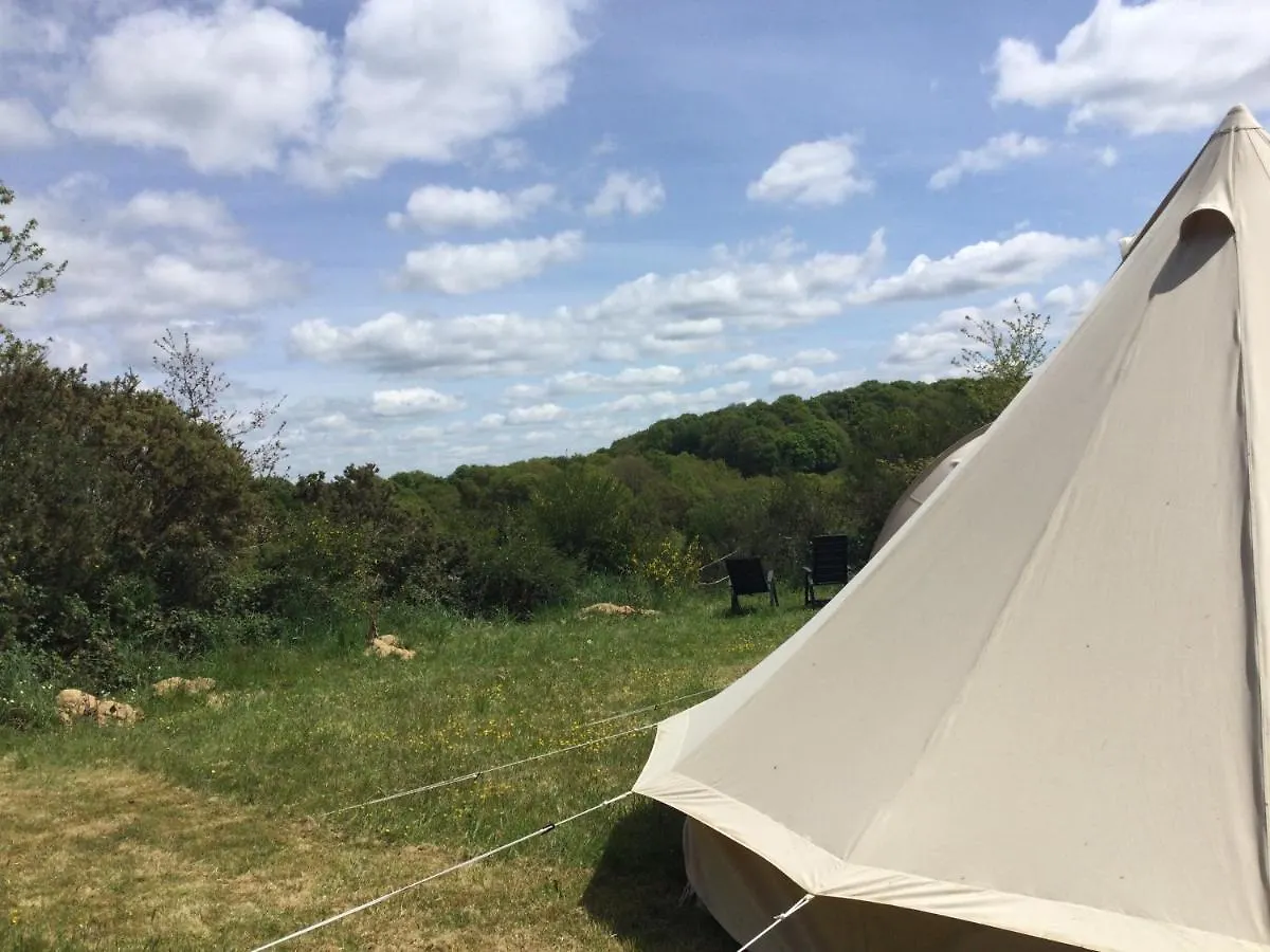 Ecocamping D Hacadour Mellionnec Lüks kamp alanı