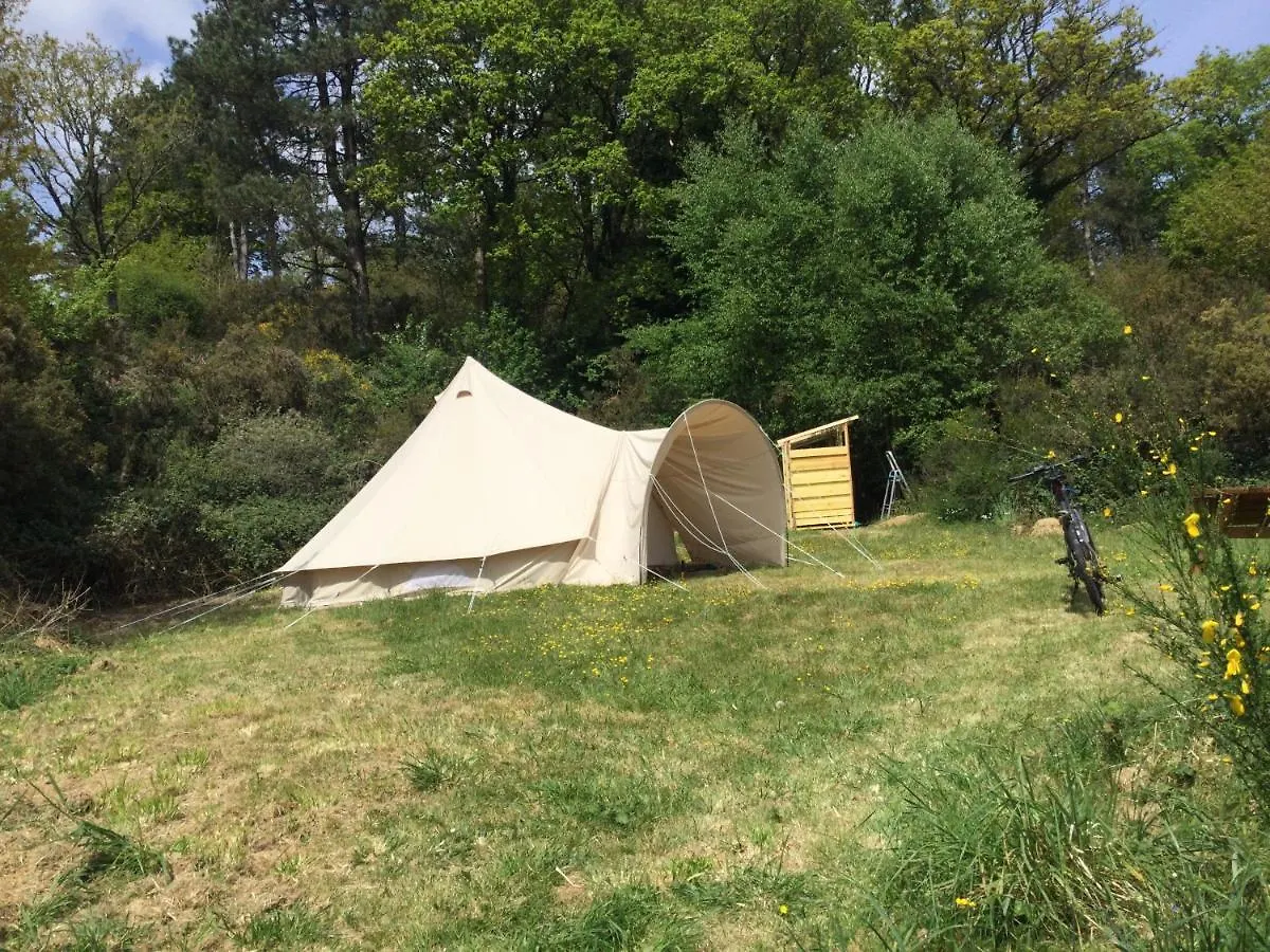 Lüks kamp alanı Ecocamping D Hacadour Mellionnec