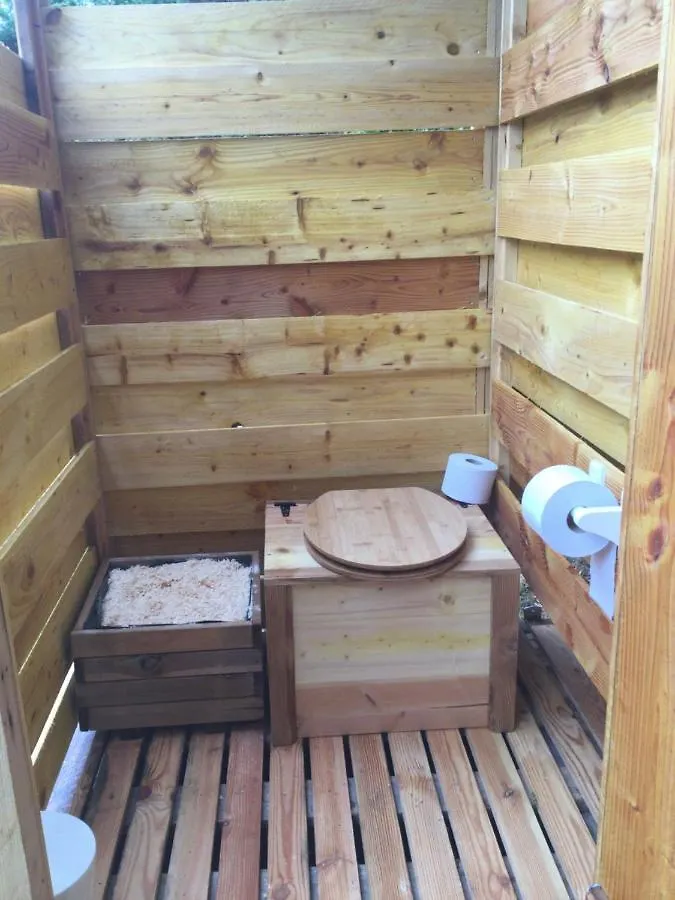 Lüks kamp alanı Ecocamping D Hacadour Mellionnec
